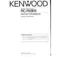 KENWOOD RCR0905 Owners Manual KENWOOD RCR0905 Owners Manual