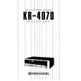 KENWOOD KR-4070 Owners Manual KENWOOD KR-4070 Owners Manual