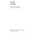AEG DS809-B Owners Manual AEG DS809-B Owners Manual