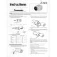 PANASONIC WVLZ6110 Owners Manual PANASONIC WVLZ6110 Owners Manual