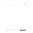 ZANKER SF2200 Owners Manual ZANKER SF2200 Owners Manual