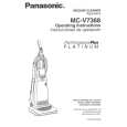 PANASONIC MCV7368 Owners Manual PANASONIC MCV7368 Owners Manual
