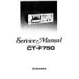 PIONEER CT-F750 Service Manual PIONEER CT-F750 Service Manual
