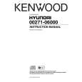 KENWOOD 00271-06000 Owners Manual KENWOOD 00271-06000 Owners Manual