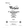 WHIRLPOOL RF396PXXN0 Parts Catalog WHIRLPOOL RF396PXXN0 Parts Catalog