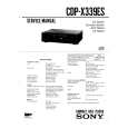 SONY CDPX339ES Service Manual SONY CDPX339ES Service Manual