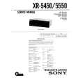 SONY XR5450 Service Manual SONY XR5450 Service Manual