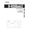 TEAC RH300MK2 Owners Manual TEAC RH300MK2 Owners Manual