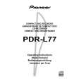 PIONEER PDR-L77/MYXJ Owners Manual PIONEER PDR-L77/MYXJ Owners Manual