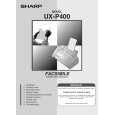 SHARP UXP400 Owners Manual SHARP UXP400 Owners Manual