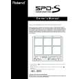 ROLAND SPD-S Owners Manual ROLAND SPD-S Owners Manual