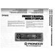 PIONEER KEH-P8200RDS Owners Manual PIONEER KEH-P8200RDS Owners Manual
