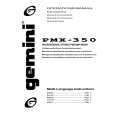 GEMINI PMX-350 Owners Manual GEMINI PMX-350 Owners Manual