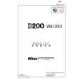 NIKON VBA13001 Parts Catalog NIKON VBA13001 Parts Catalog