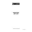ZANUSSI ZF711W Owners Manual ZANUSSI ZF711W Owners Manual