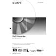 SONY RDR-HX725 Owners Manual SONY RDR-HX725 Owners Manual