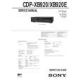 SONY CDP-XB920 Service Manual SONY CDP-XB920 Service Manual