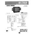 SONY KV27VX1P Service Manual SONY KV27VX1P Service Manual