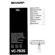 SHARP VC-783S Owners Manual SHARP VC-783S Owners Manual