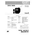 SONY EVDT1 Service Manual SONY EVDT1 Service Manual