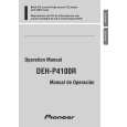 PIONEER DEH-P4100R/XN/EW Owners Manual PIONEER DEH-P4100R/XN/EW Owners Manual