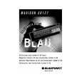 BLAUPUNKT MADISON CD127 Owners Manual BLAUPUNKT MADISON CD127 Owners Manual