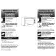 WHIRLPOOL MH7155XMB0 Installation Manual WHIRLPOOL MH7155XMB0 Installation Manual