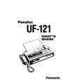 PANASONIC UF121 Owners Manual PANASONIC UF121 Owners Manual
