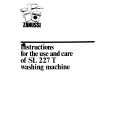 ZANUSSI SL227T Owners Manual ZANUSSI SL227T Owners Manual
