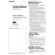 SONY SPPN1003 Owners Manual SONY SPPN1003 Owners Manual