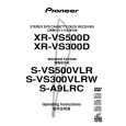 PIONEER XR-VS500D/DLXJ/NC Owners Manual PIONEER XR-VS500D/DLXJ/NC Owners Manual