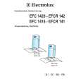 ELECTROLUX EFC1426X/S Owners Manual ELECTROLUX EFC1426X/S Owners Manual