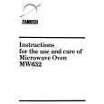 ZANUSSI MW632 Owners Manual ZANUSSI MW632 Owners Manual