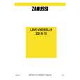 ZANUSSI ZDI6173N Owners Manual ZANUSSI ZDI6173N Owners Manual