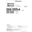 PIONEER GM-X554 Service Manual PIONEER GM-X554 Service Manual