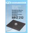 SENNHEISER MKE 212 Owners Manual SENNHEISER MKE 212 Owners Manual