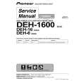 PIONEER DEH-1600 Service Manual PIONEER DEH-1600 Service Manual
