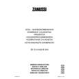ZANUSSI ZD22/6B Owners Manual ZANUSSI ZD22/6B Owners Manual