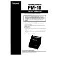 ROLAND PM-10 Owners Manual ROLAND PM-10 Owners Manual