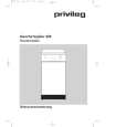PRIVILEG 238.141 6/10031 Owners Manual PRIVILEG 238.141 6/10031 Owners Manual