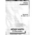 ARTHUR MARTIN ELECTROLUX BU8804W2 Owners Manual ARTHUR MARTIN ELECTROLUX BU8804W2 Owners Manual