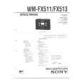SONY WMFX511 Service Manual SONY WMFX511 Service Manual