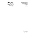 REX-ELECTROLUX F50X Owners Manual REX-ELECTROLUX F50X Owners Manual