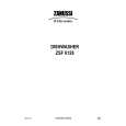 ZANUSSI ZSF6128G Owners Manual ZANUSSI ZSF6128G Owners Manual