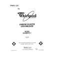 WHIRLPOOL DU8000XX1 Parts Catalog WHIRLPOOL DU8000XX1 Parts Catalog