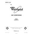 WHIRLPOOL ACP602XT0 Parts Catalog WHIRLPOOL ACP602XT0 Parts Catalog