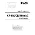 TEAC CR-H80 Service Manual TEAC CR-H80 Service Manual