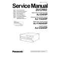 PANASONIC AJ-D455P Service Manual PANASONIC AJ-D455P Service Manual