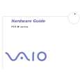 SONY PCV-W1/D VAIO Owners Manual SONY PCV-W1/D VAIO Owners Manual