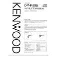 KENWOOD DPR895 Owners Manual KENWOOD DPR895 Owners Manual